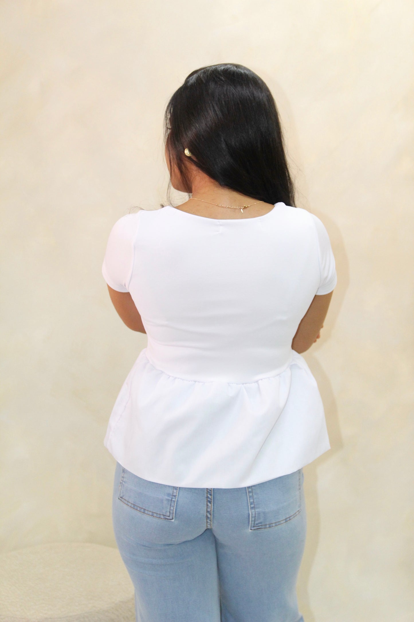 A- Peplum Top
