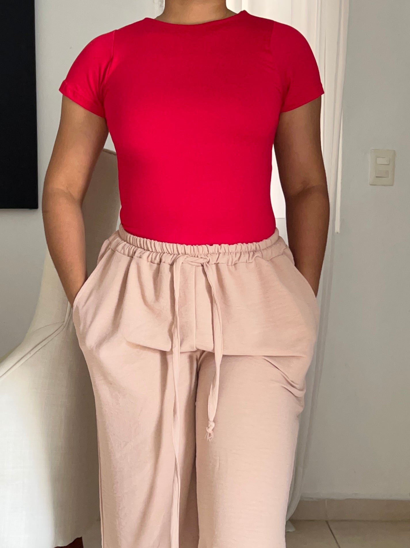 Bodysuit |Mangas cortas | escote redondo