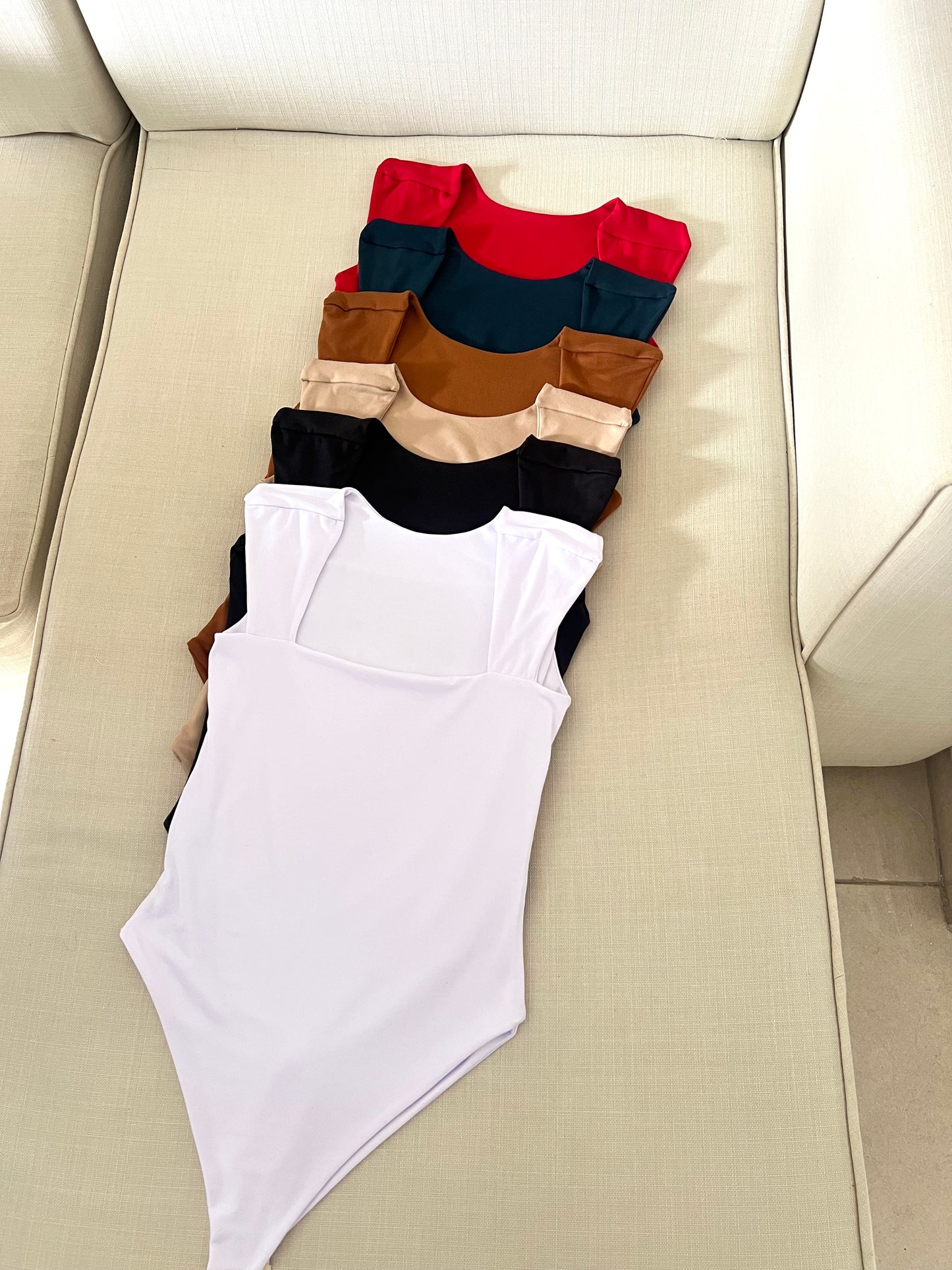 Bodysuit | Escote princesa
