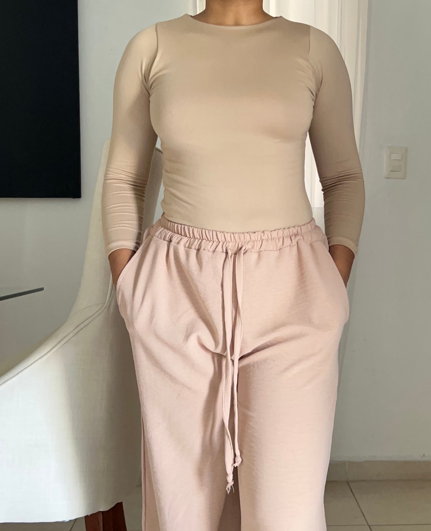 Bodysuit | Mangas largas | escote redondo