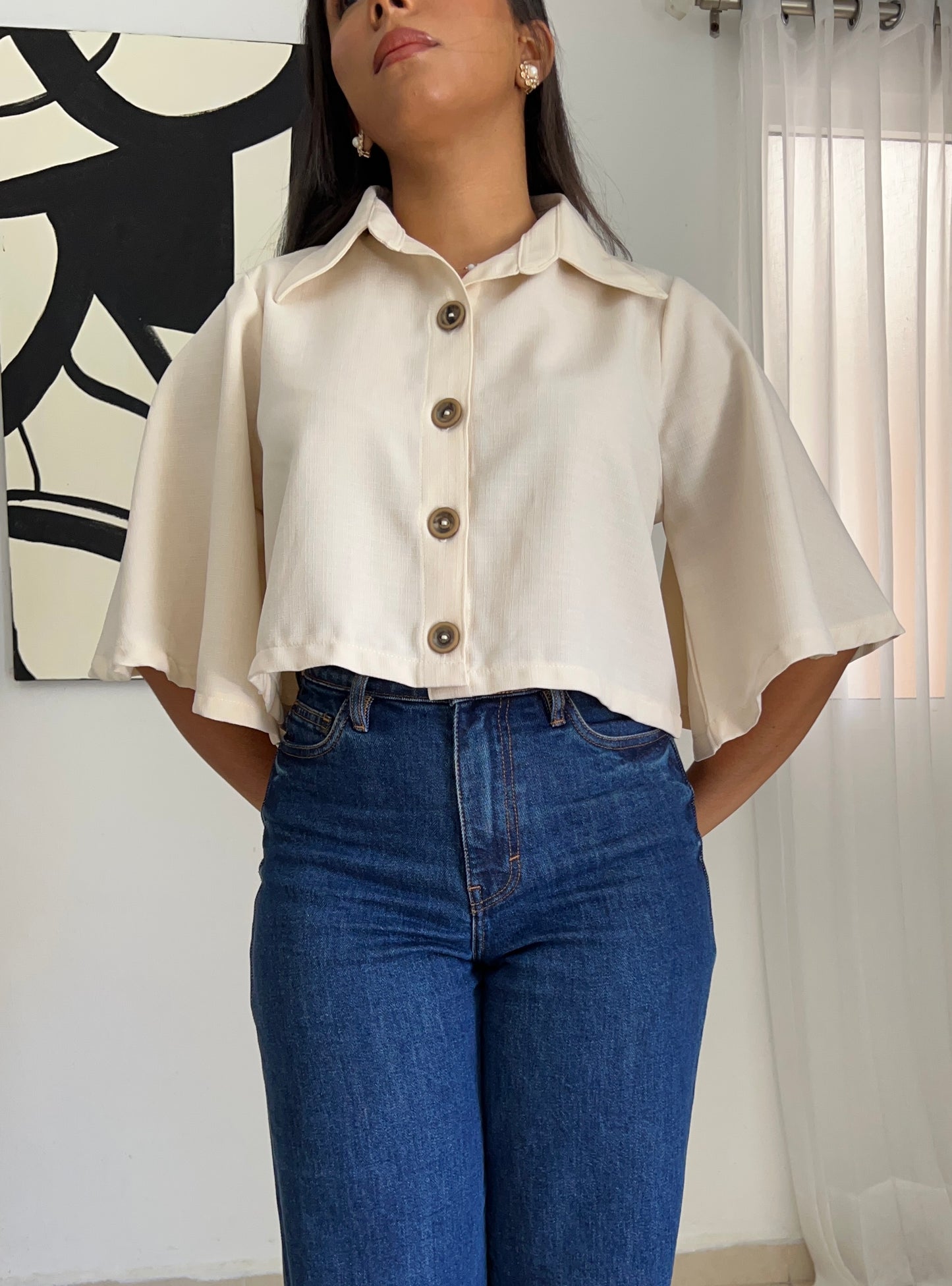 Camisa corte A | Textura