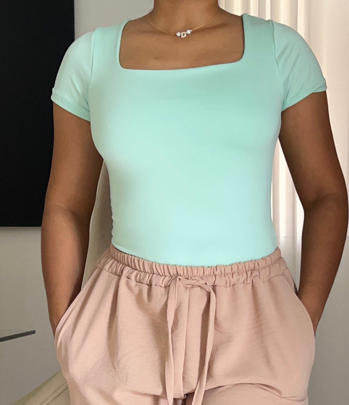 Escote cuadrado | Bodysuit