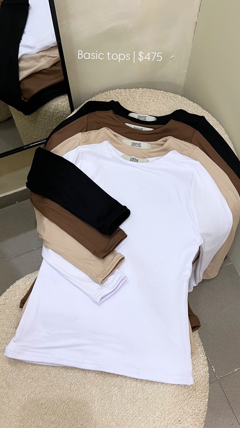 Basic top | Mangas largas