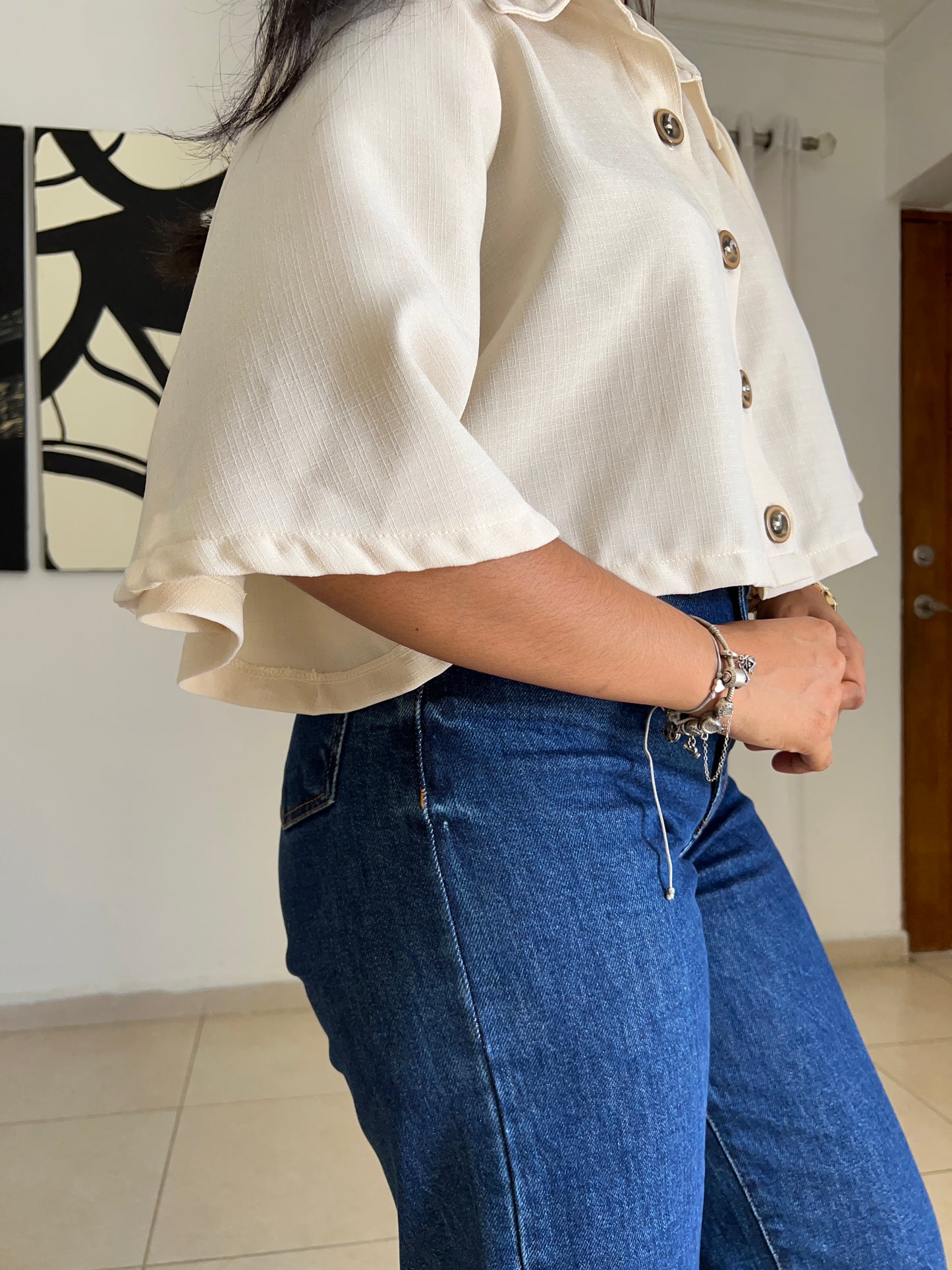 Camisa corte A | Textura