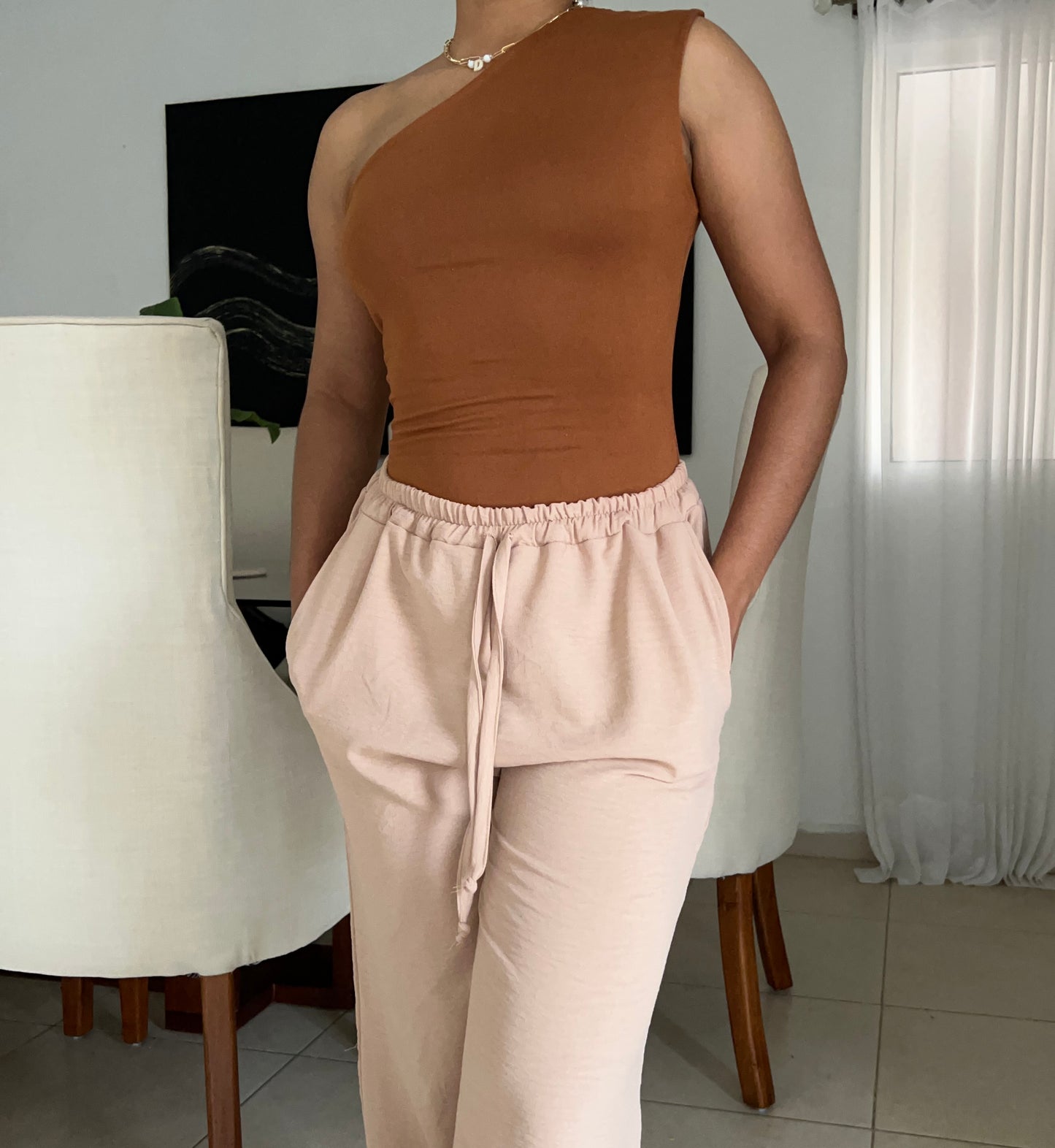 Bodysuit asimétrico | 1 Hombro