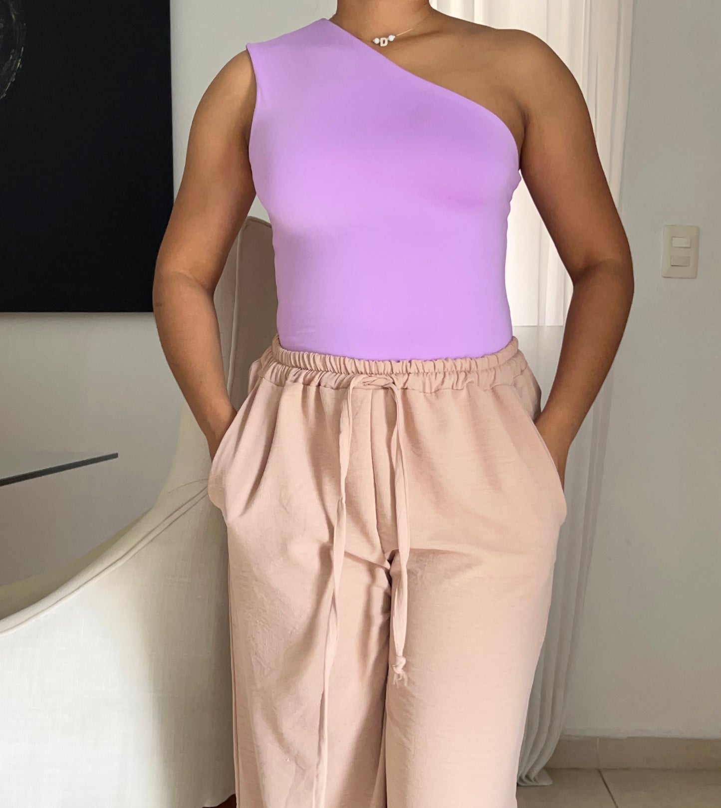 Bodysuit asimétrico | 1 Hombro