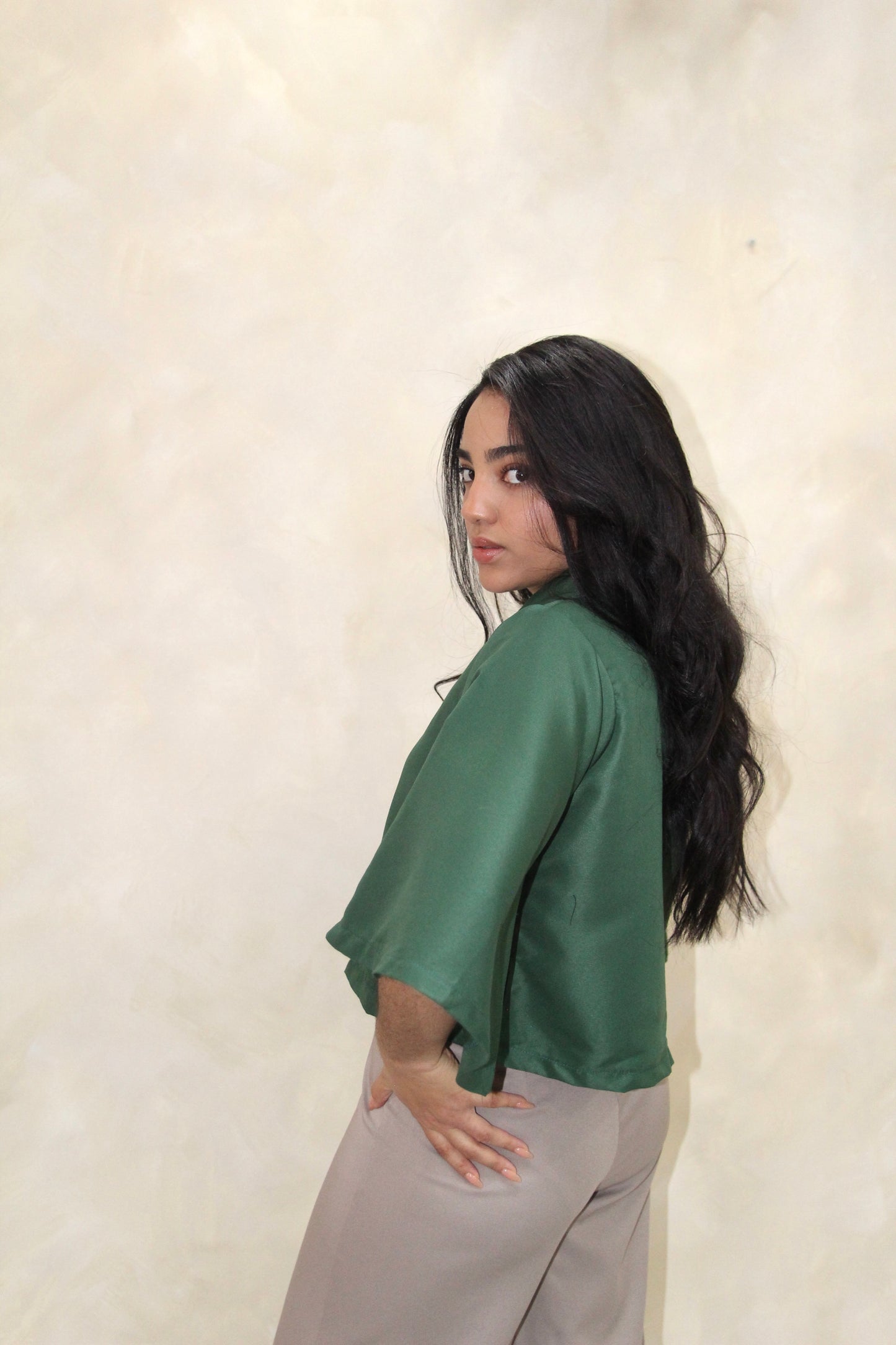 Camisa corte A | Satinada