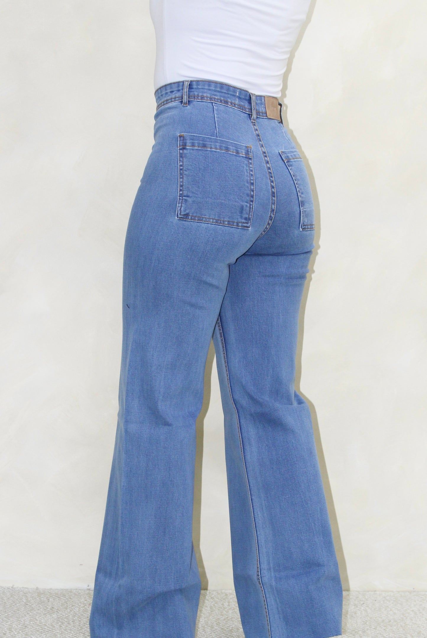 Tono medio  | Wide leg stretch (Jeans)