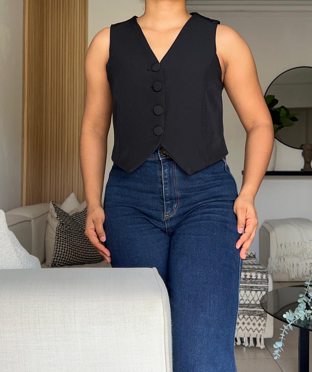 Vest top | Botones forrados