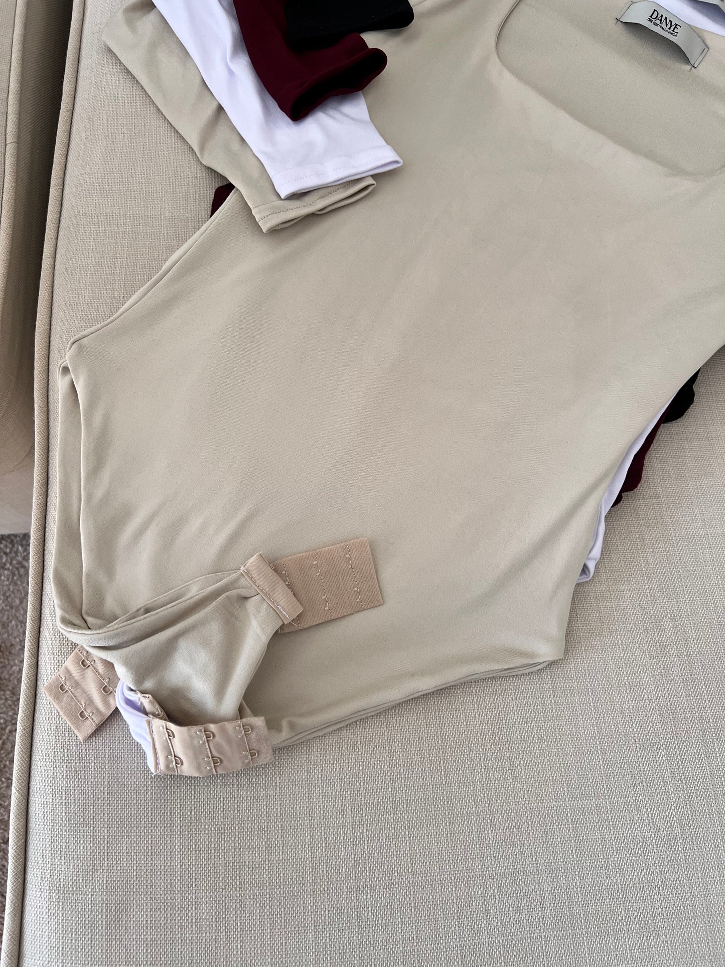 Bodysuit | escote cuadrado | mangas largas