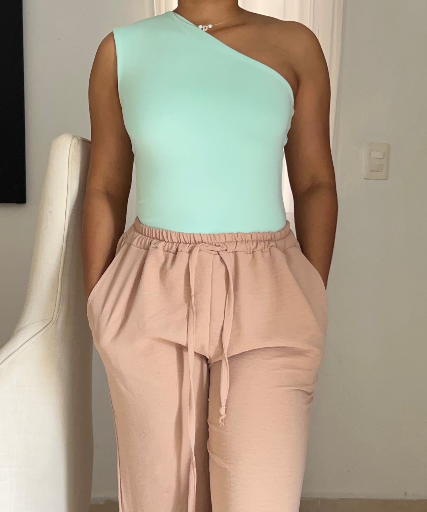 Bodysuit asimétrico | 1 Hombro