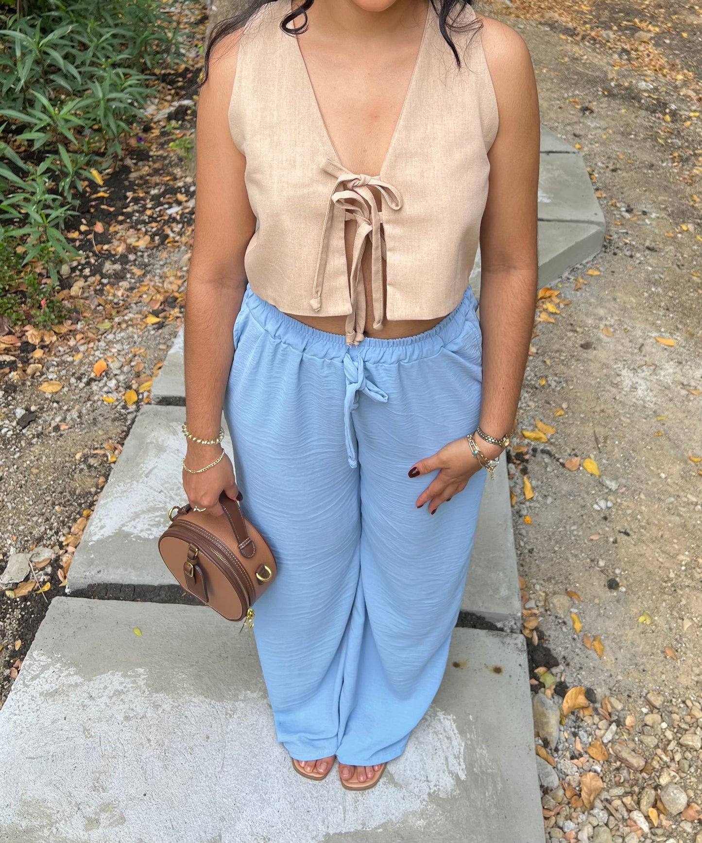 Pantalón de cintura elástica