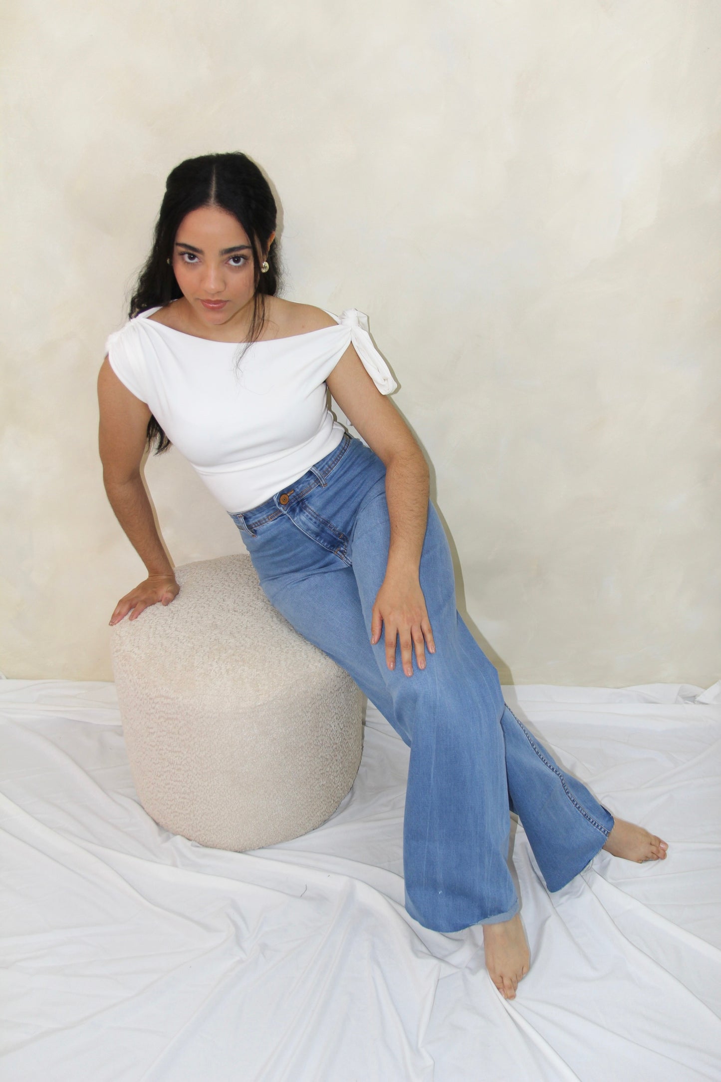 Tono medio  | Wide leg stretch (Jeans)