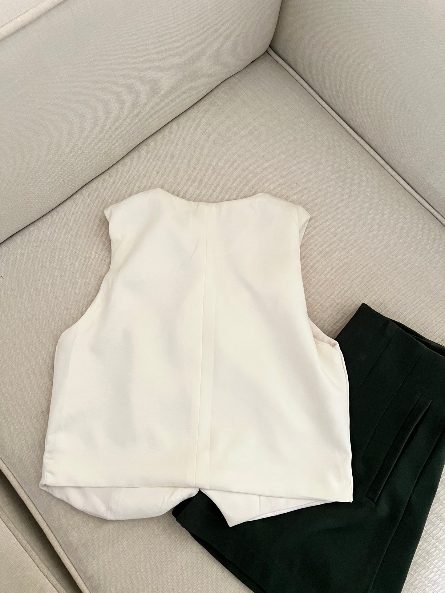 Vest top | botones dorados