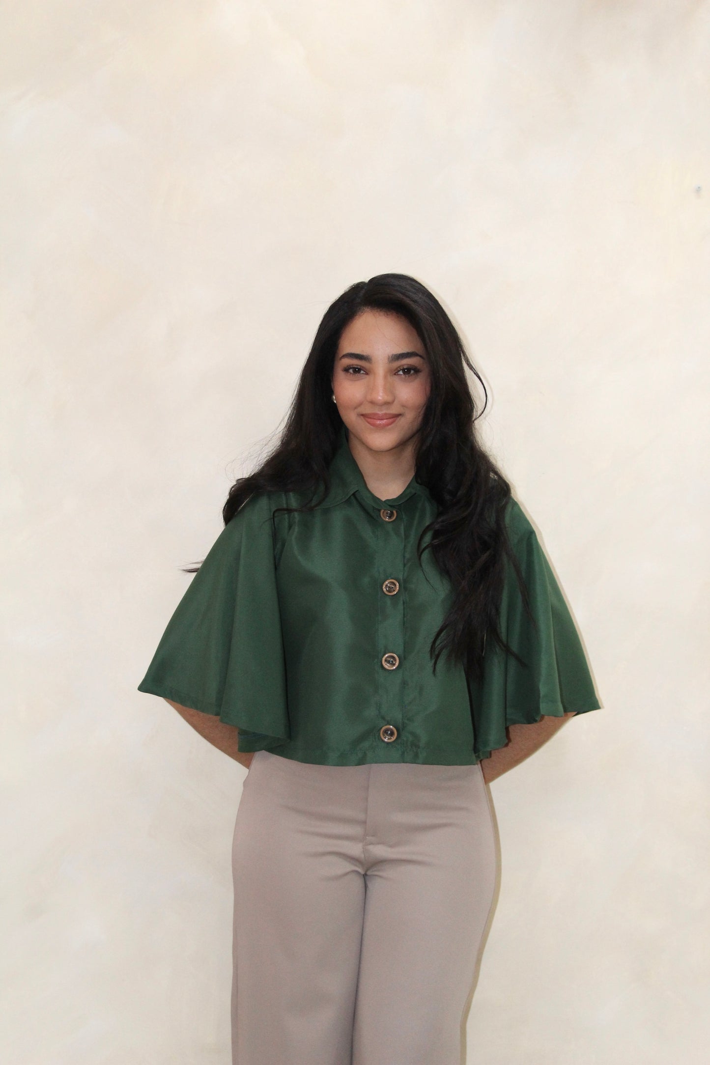 Camisa corte A | Satinada