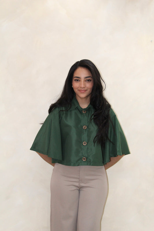 Camisa corte A | Satinada