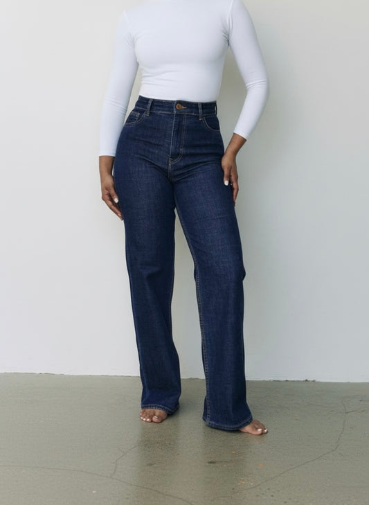 Straight Jeans | Tono oscuro