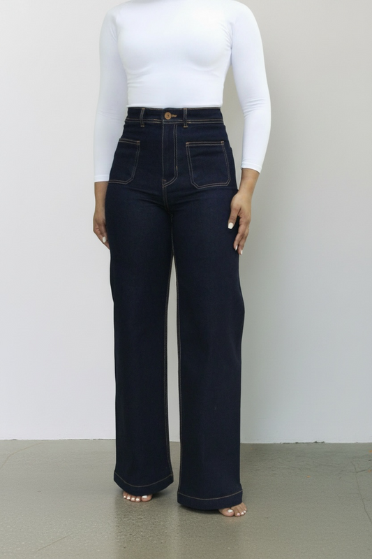 Pockets Jeans | Tono oscuro