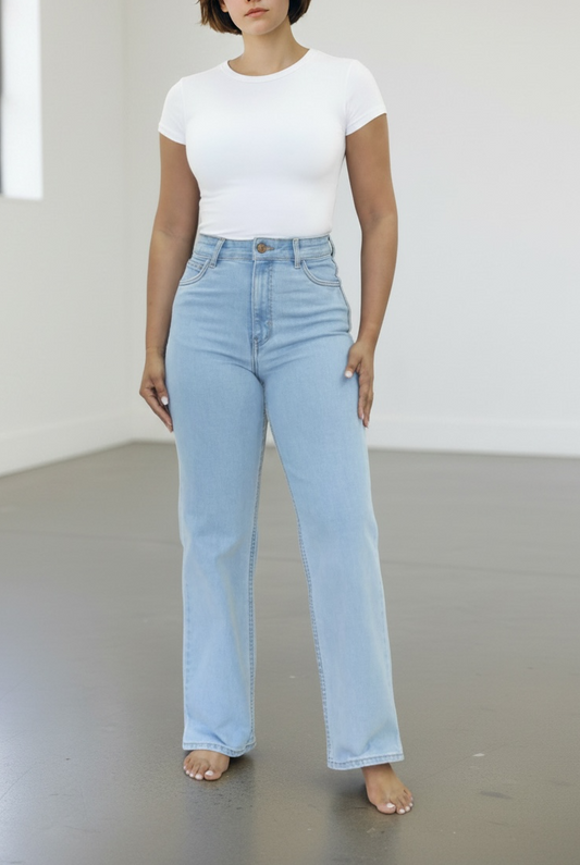 Straight jeans | Tono claro