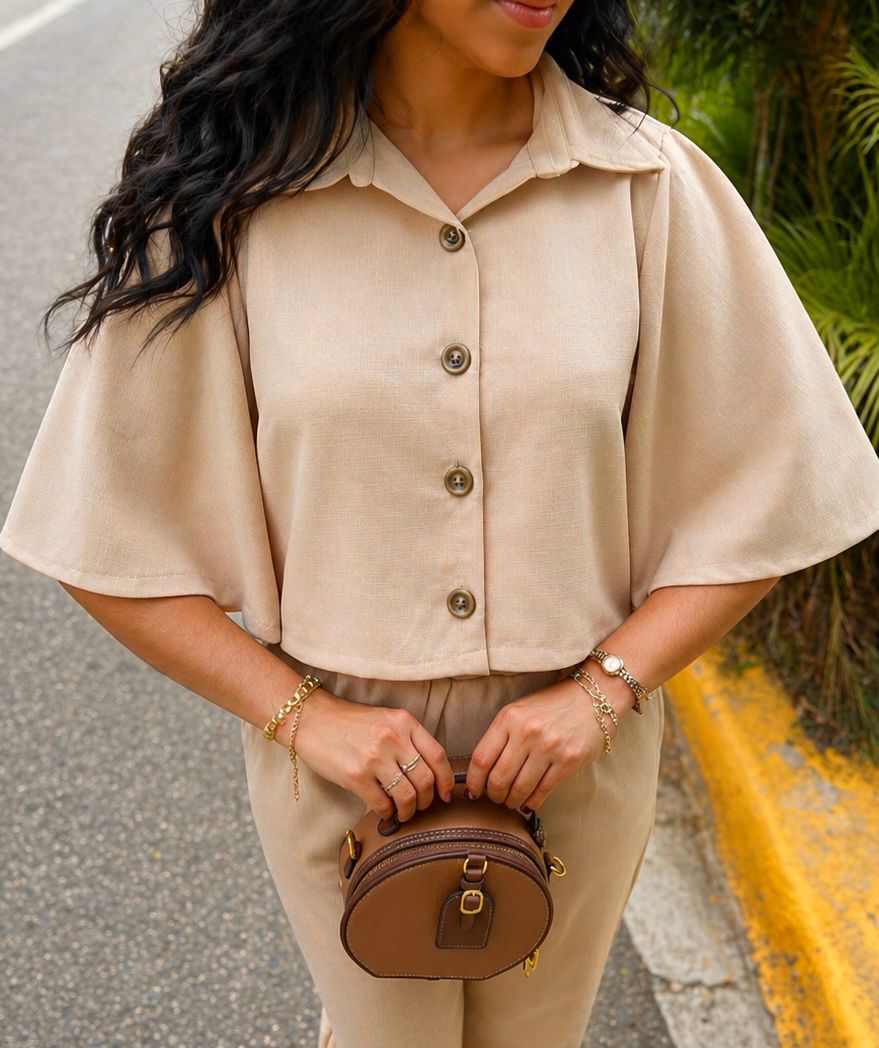 Camisa corte A | Textura